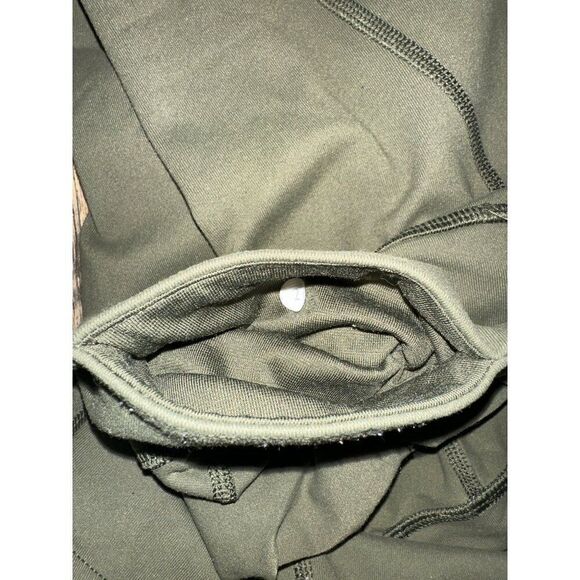 Lululemon Gather And Crow Crop Green Size 2 - Picture 14 of 16